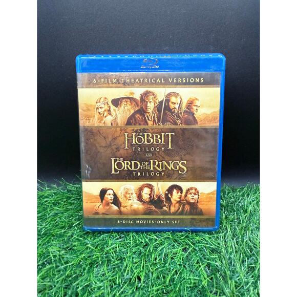 The Hobbit&The Lord of the Rings 6-Film Theatrical Trilogy Blu-ray Set - Picture 2 of 7